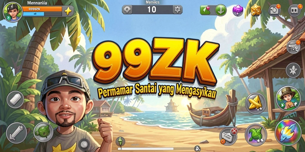 Screenshot gameplay menunjukkan keseruan permainan 999ZK yang menghibur.