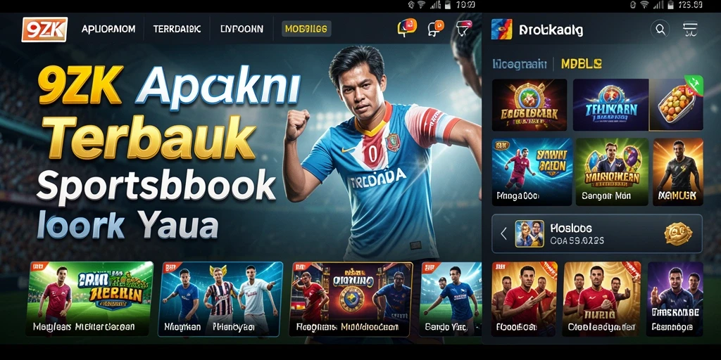 Tangkapan layar gameplay <strong>9ZK</strong> menampilkan antarmuka taruhan olahraga yang menarik.