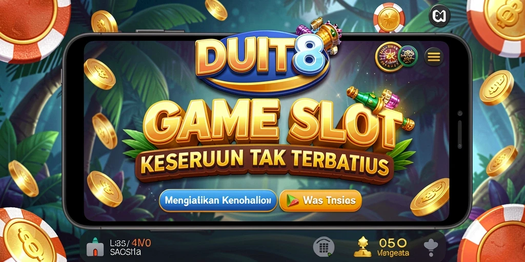 Tangkapan layar gameplay DUIT8 yang seru dan berwarna-warni.