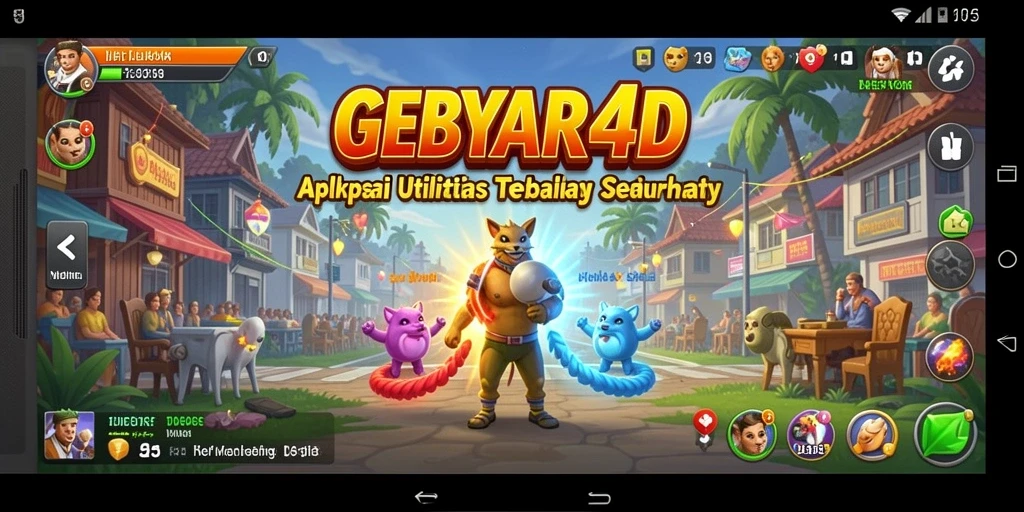 Screenshot utama GEBYAR4D menampilkan interface yang sederhana dan fungsional.