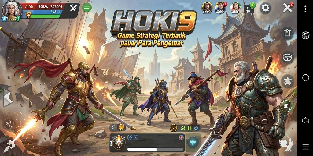 Tampilan gameplay menarik HOKI9 dengan strategi mendalam.