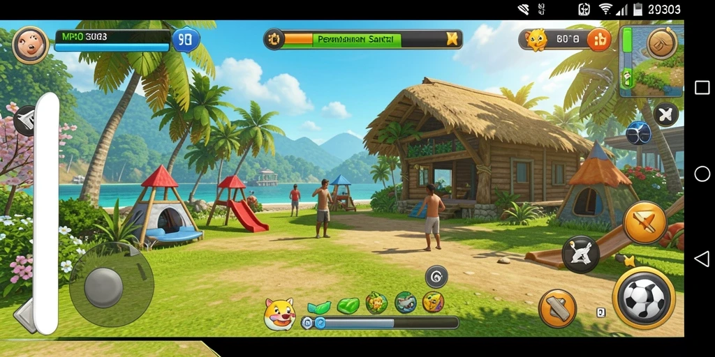Tampilan screenshot MPO303 dengan gameplay yang menarik dan ceria.