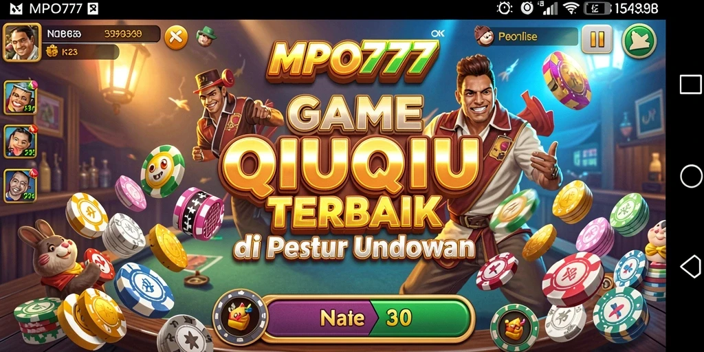 Screenshot dari gameplay seru QiuQiu di MPO777.