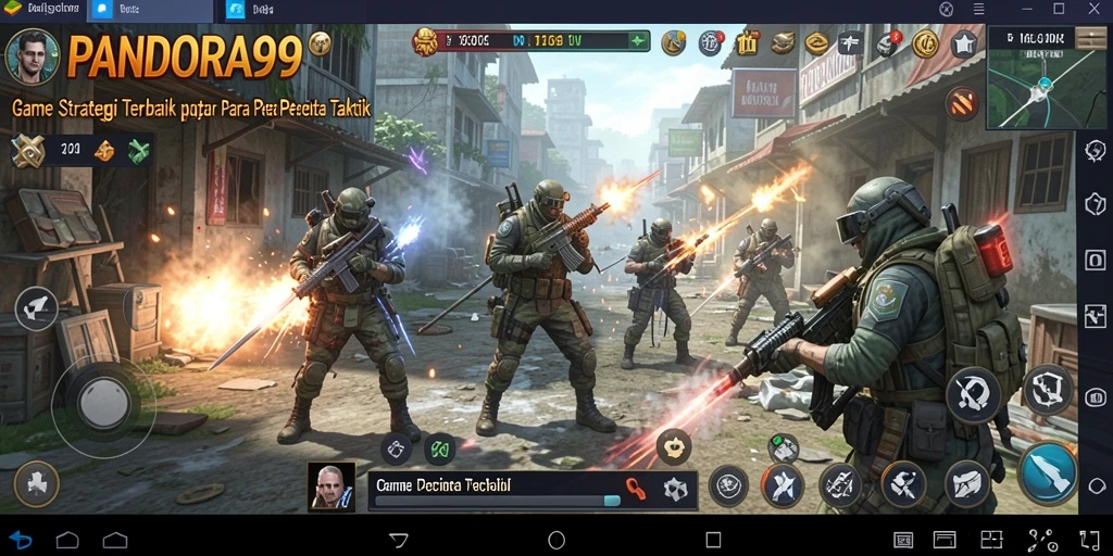 Tampilan gameplay PANDORA99 yang menantang dan penuh strategi.