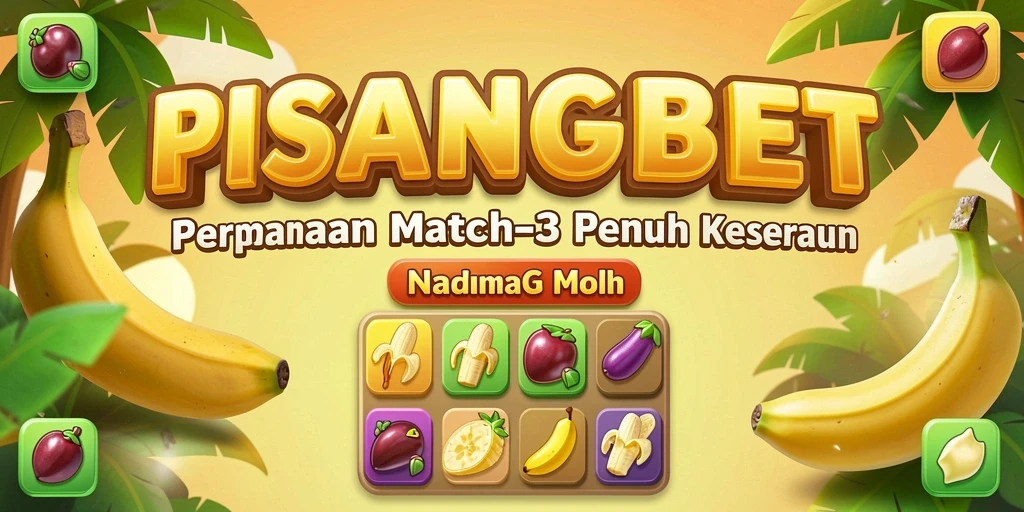 Gameplay menarik PISANGBET dengan tantangan Match-3 yang seru.