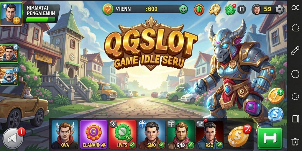Tampilan gameplay QQSLOT yang menarik dan seru.