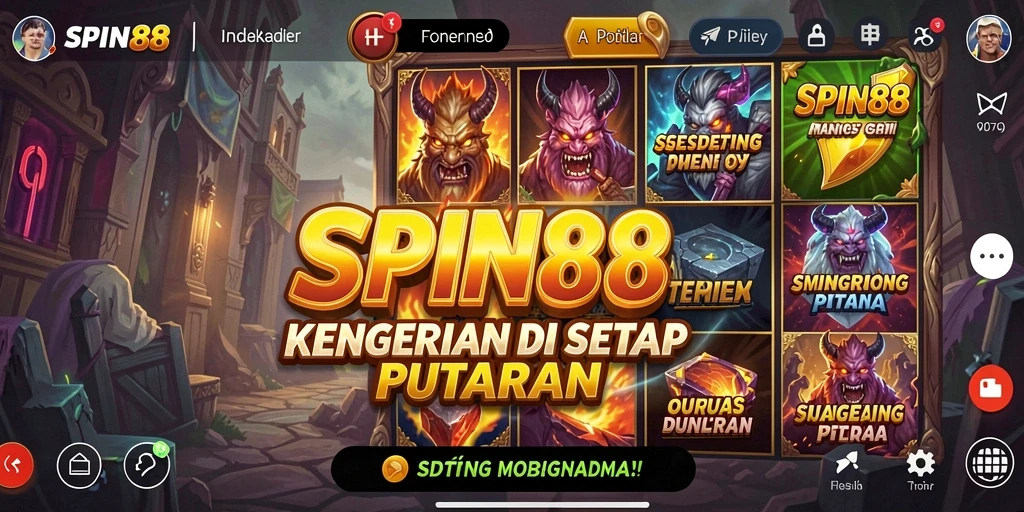 Gameplay SPIN88 menampilkan suasana Horror yang mengerikan.