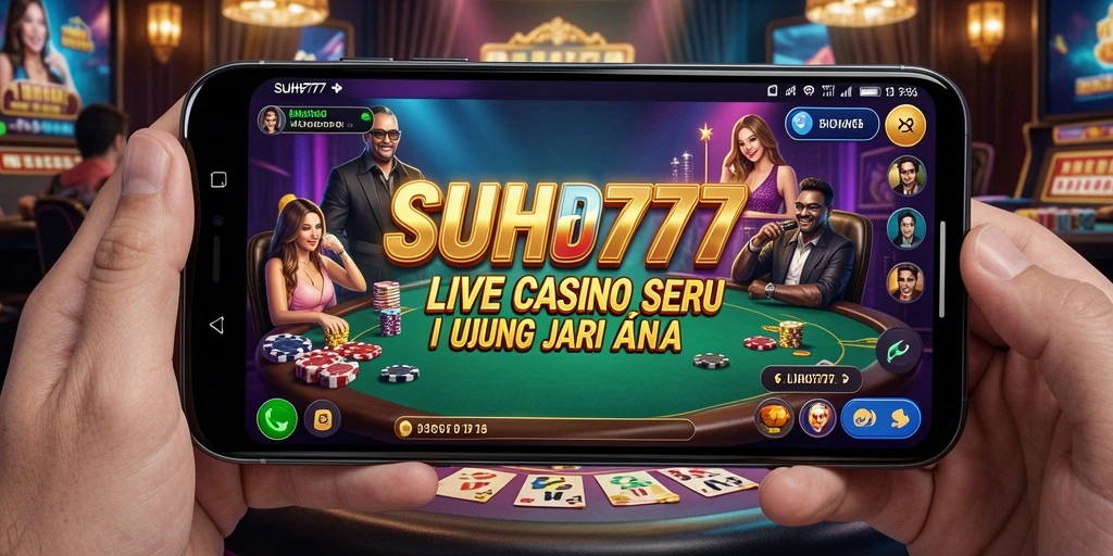 Tampilan gameplay Live Casino yang menarik di SUHU777.