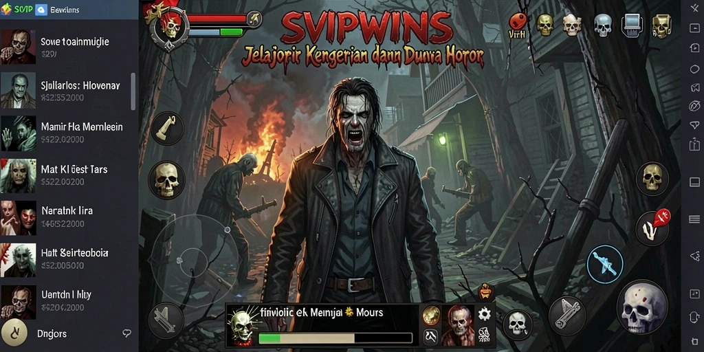 Gameplay menegangkan dan atmosfer mencekam dalam SVIPWINS.