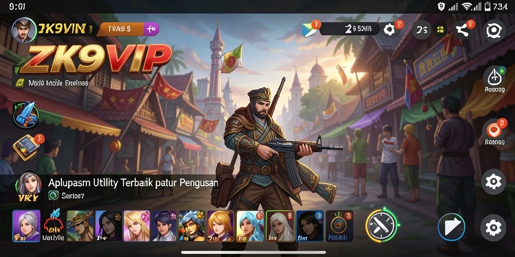 Screenshot ZK9VIP menampilkan fitur pengingat dan pengelolaan tugas yang intuitif.